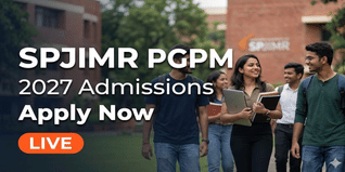 SPJIMR PGPM Admission 2026 Open in 3 Phases; Final Deadline September 15